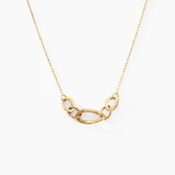 Collier Oralee Or Jaune