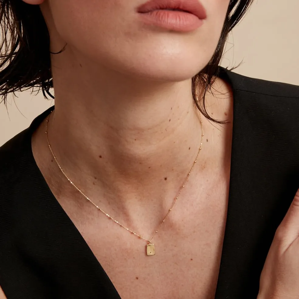 Collier Organica Or Jaune