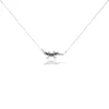 Collier Oya Argent Blanc Oxyde De Zirconium