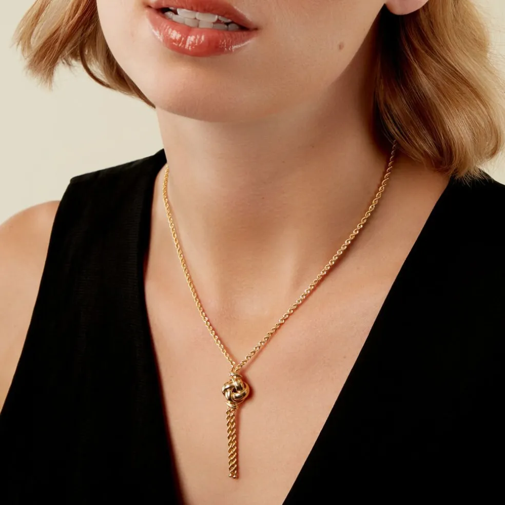 Collier Paavali Or Jaune