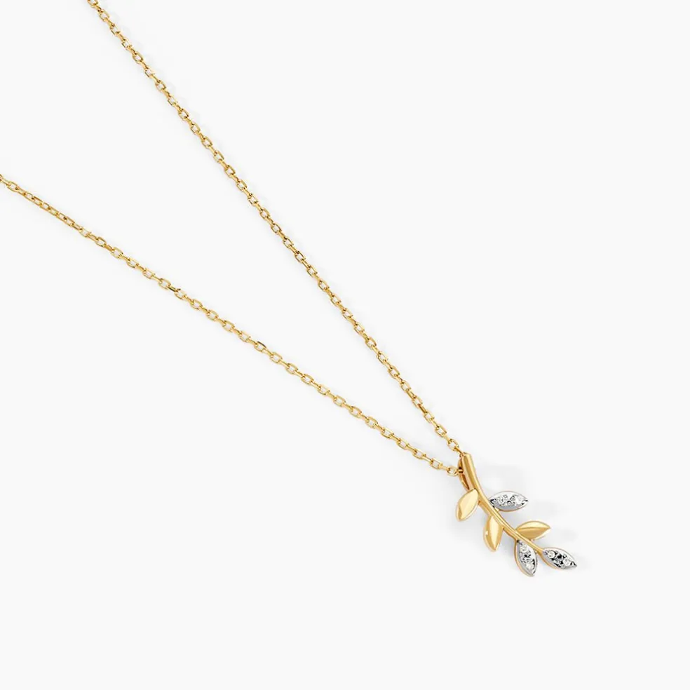 Collier Palmiro Or Jaune Diamant