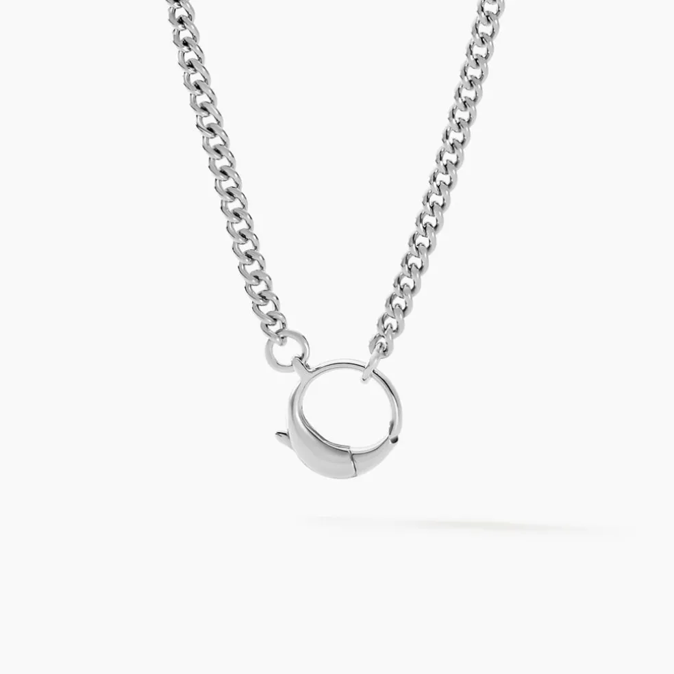 Collier Paolia Argent Blanc