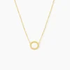 Collier Peytone Argent Doré