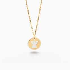 Collier Philana Or Jaune Nacre