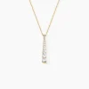 Collier Plaqué Or Beisiris Oxydes De Zirconium