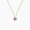 Collier Plaqué Or Carpantus Oxyde De Zirconium