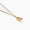 Collier Plaqué Or Henia Oxydes De Zirconium