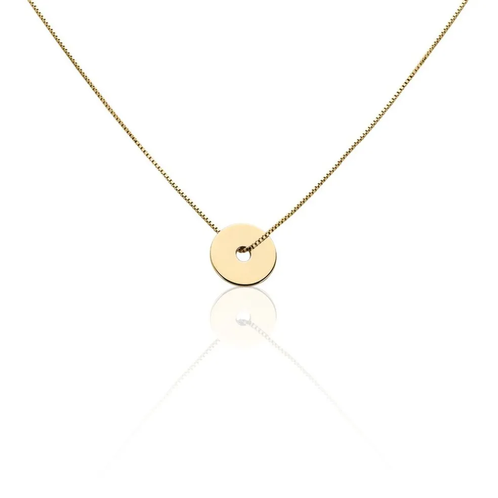 Collier Plaqué Or Jaune Cailean
