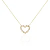 Collier Plaqué Or Jaune Danaë Oxydes De Zirconium