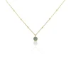 Collier Plaqué Or Jaune Mikayla Oxydes De Zirconium