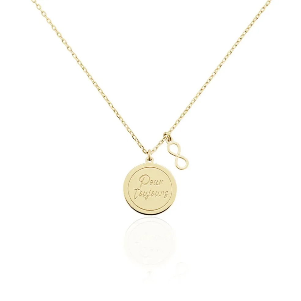 Collier Plaqué Or Jaune Miina