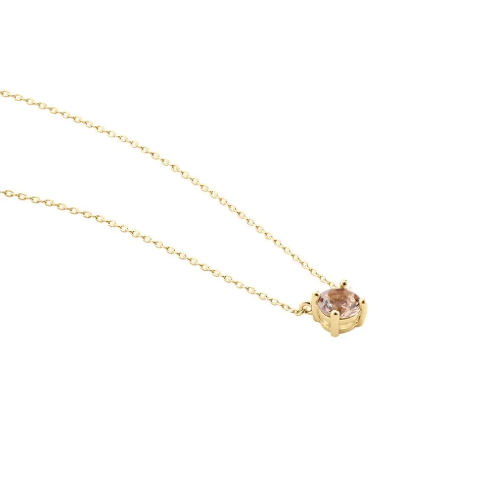 Collier Plaqué Or Jaune Nilay Oxyde De Zirconium