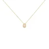 Collier Plaqué Or Jaune Phileas Quartz
