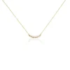 Collier Plaqué Or Kumb Oxydes De Zirconium