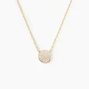 Collier Plaqué Or Larraso Oxydes De Zirconium