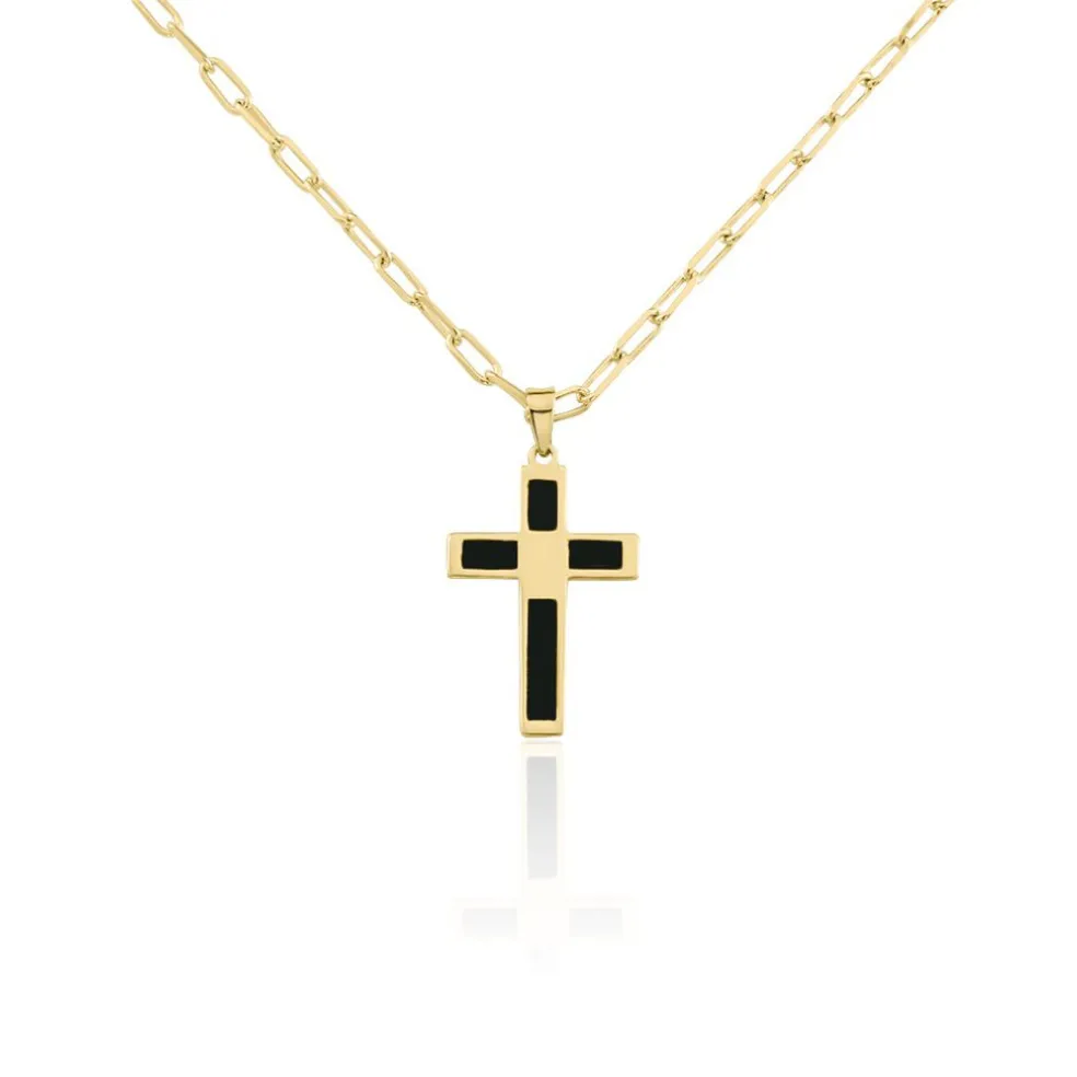 Collier Plaqué Or Quadratu