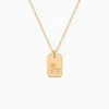 Collier Plaqué Or Quintien