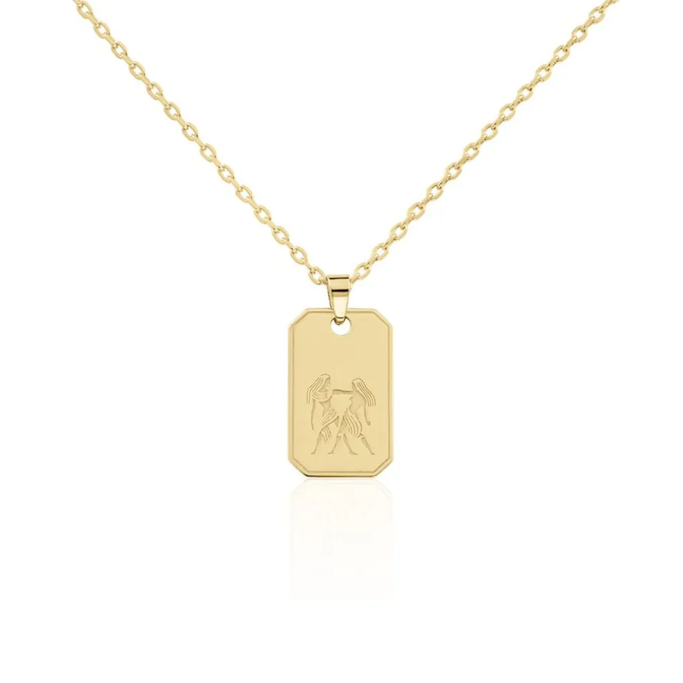 Collier Plaqué Or Quintien