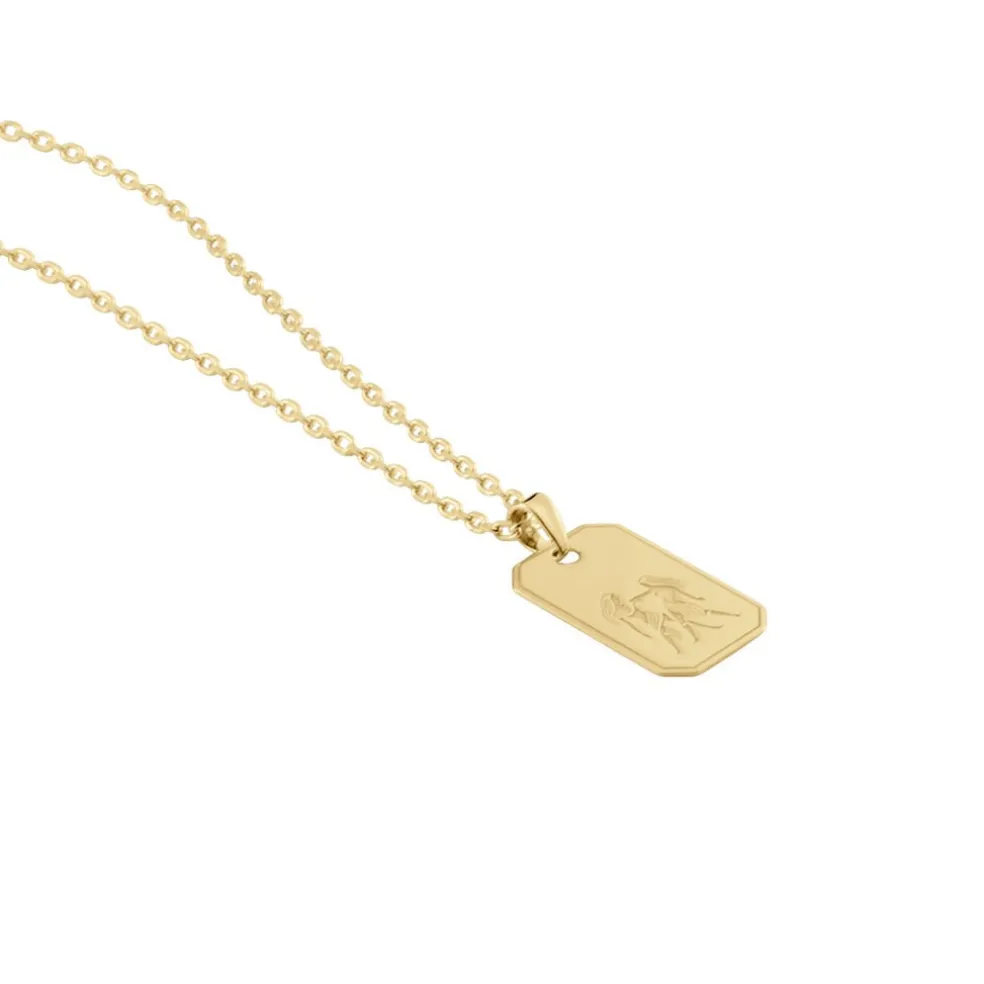 Collier Plaqué Or Quintien