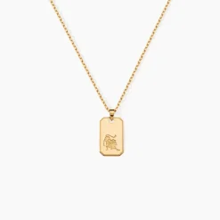 Collier Plaqué Or Quintien
