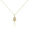Collier Plaqué Or Stijn Oxyde De Zirconium