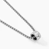 Collier Positano Acier Blanc