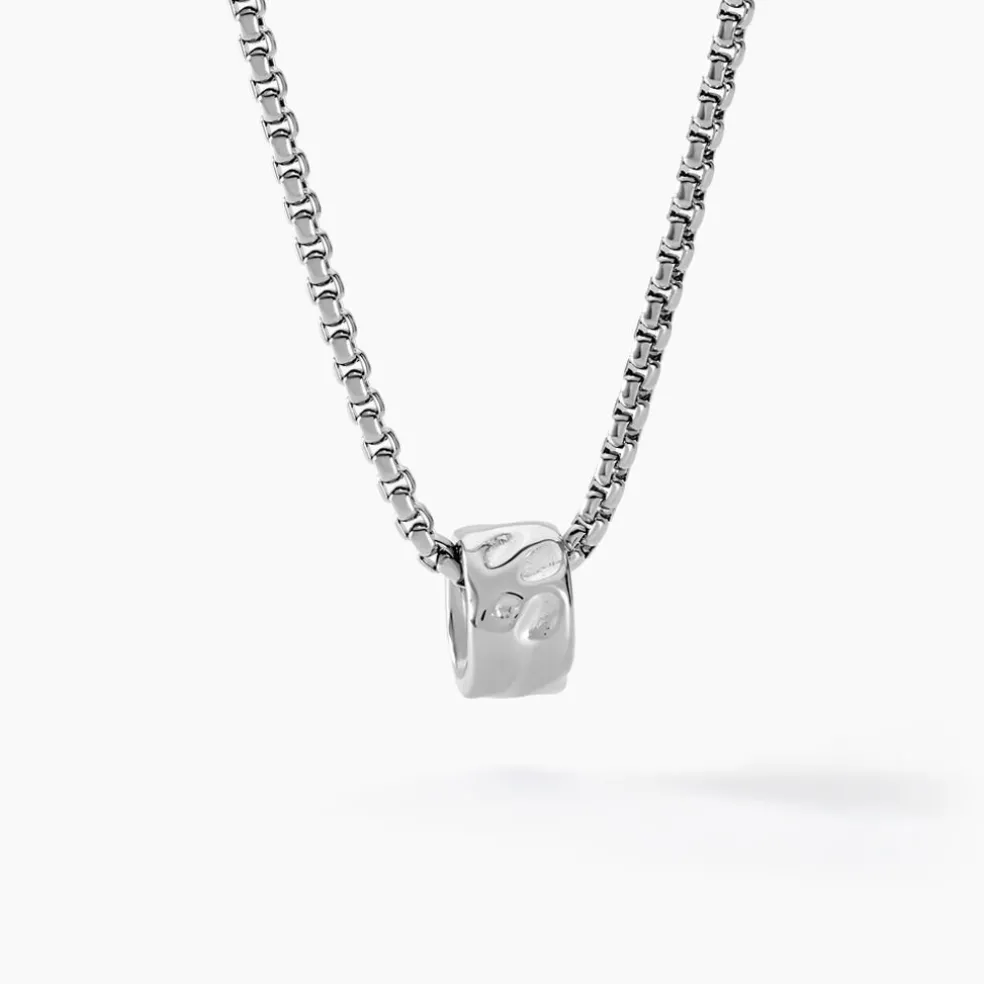 Collier Positano Acier Blanc