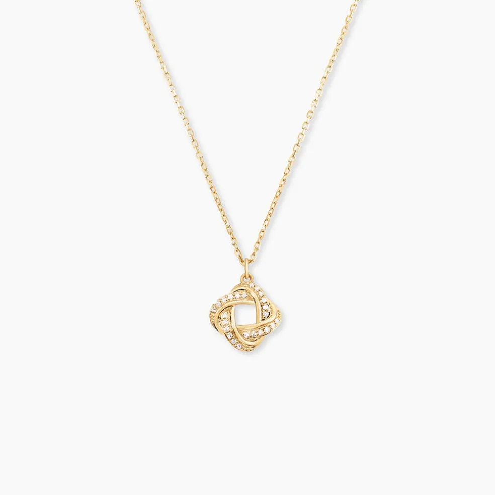Collier Pratima Or Jaune Diamant