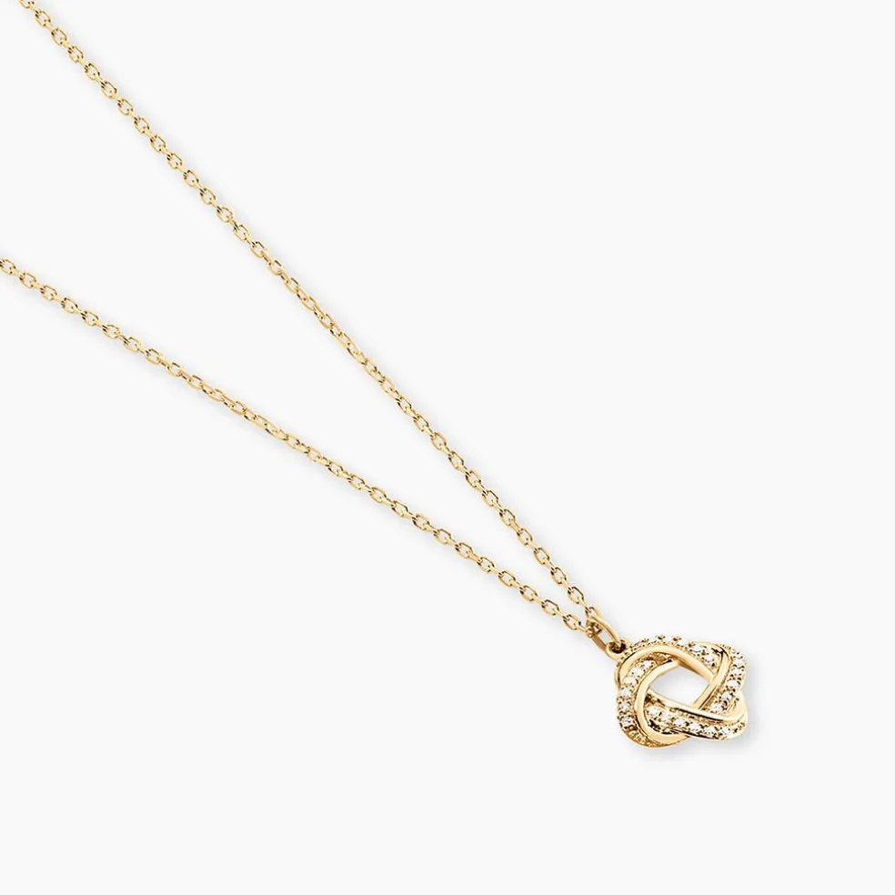 Collier Pratima Or Jaune Diamant
