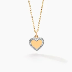 Collier Promesse Pour L'eternite Or Jaune Diamant
