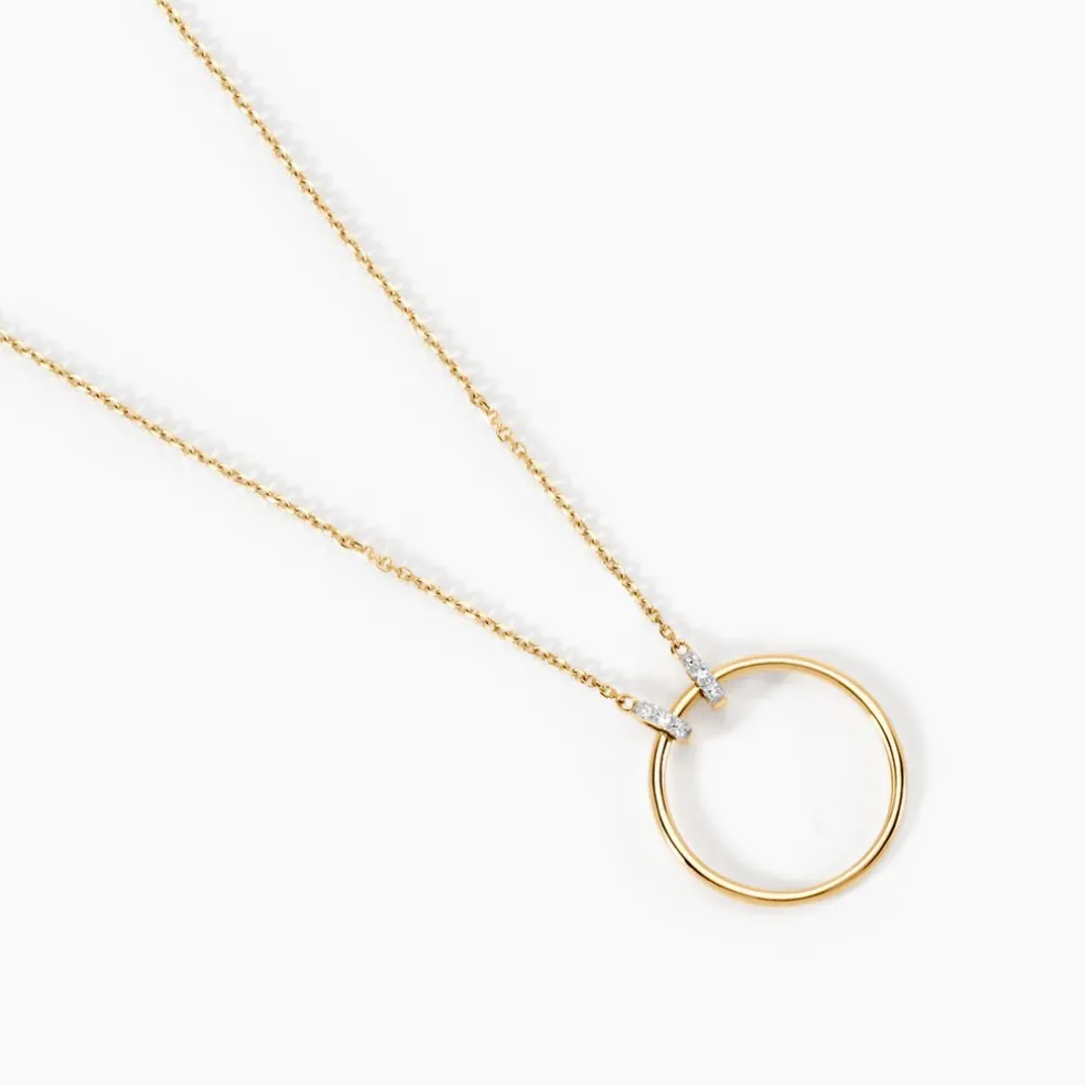 Collier Proserpine Or Jaune Diamant