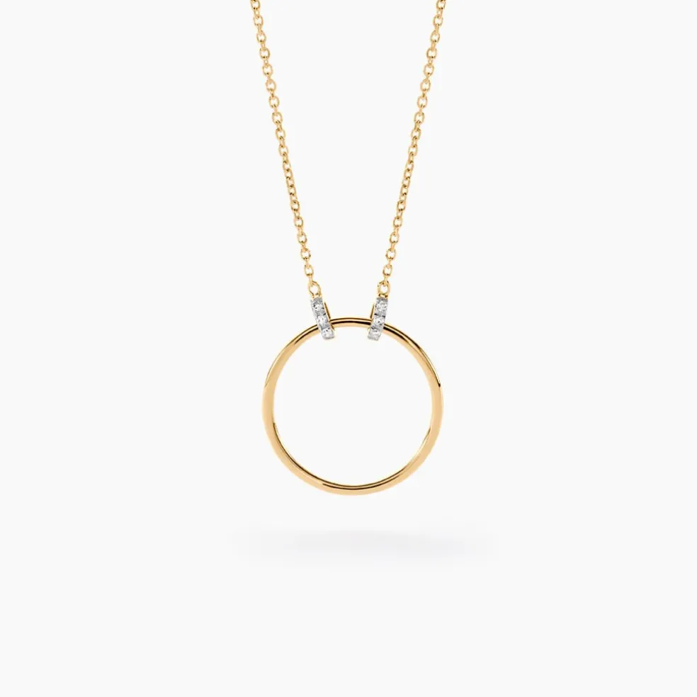 Collier Proserpine Or Jaune Diamant