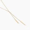 Collier Rain Or Jaune