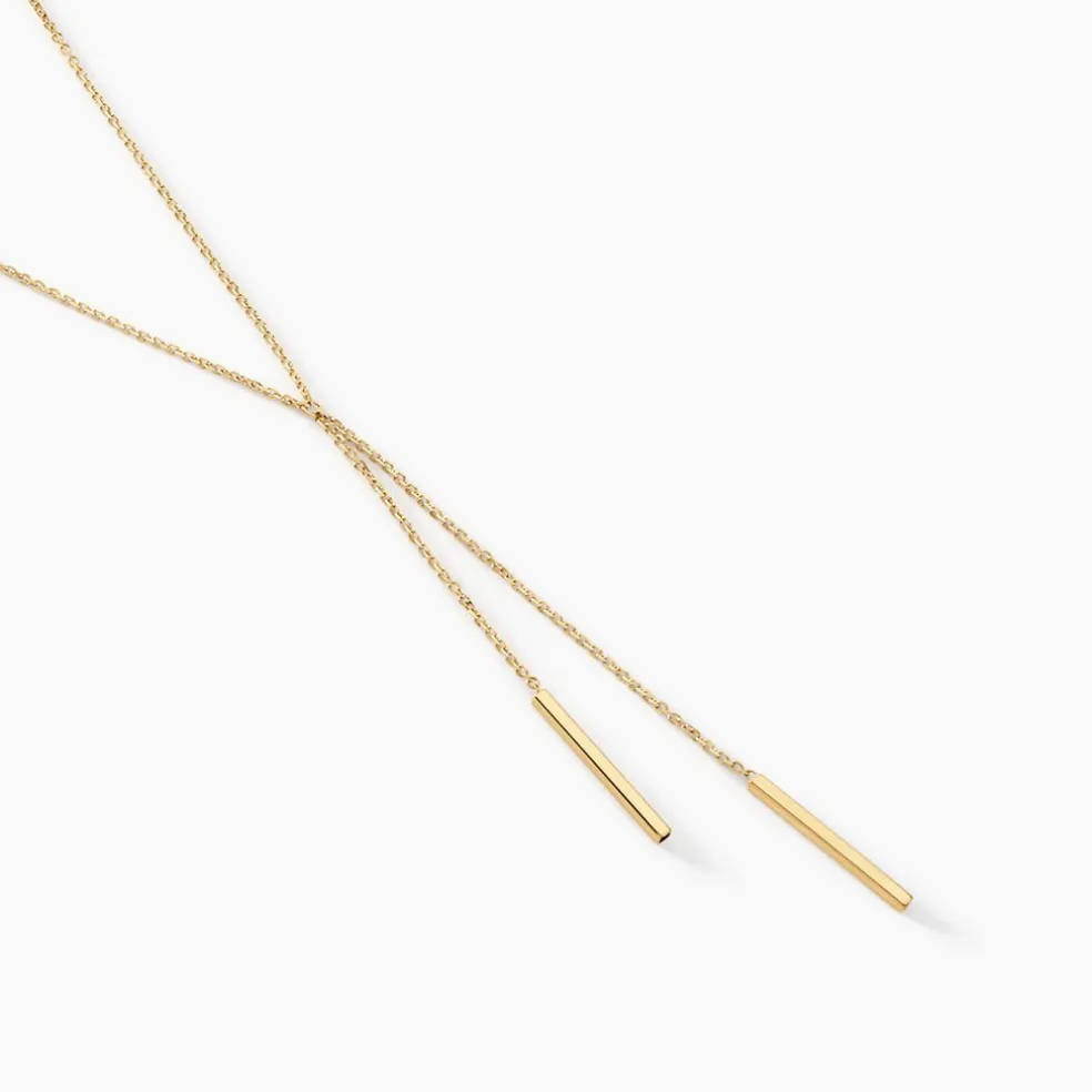 Collier Rain Or Jaune