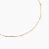 Collier Rain Or Jaune