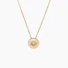 Collier Rosae Plaque Or Jaune