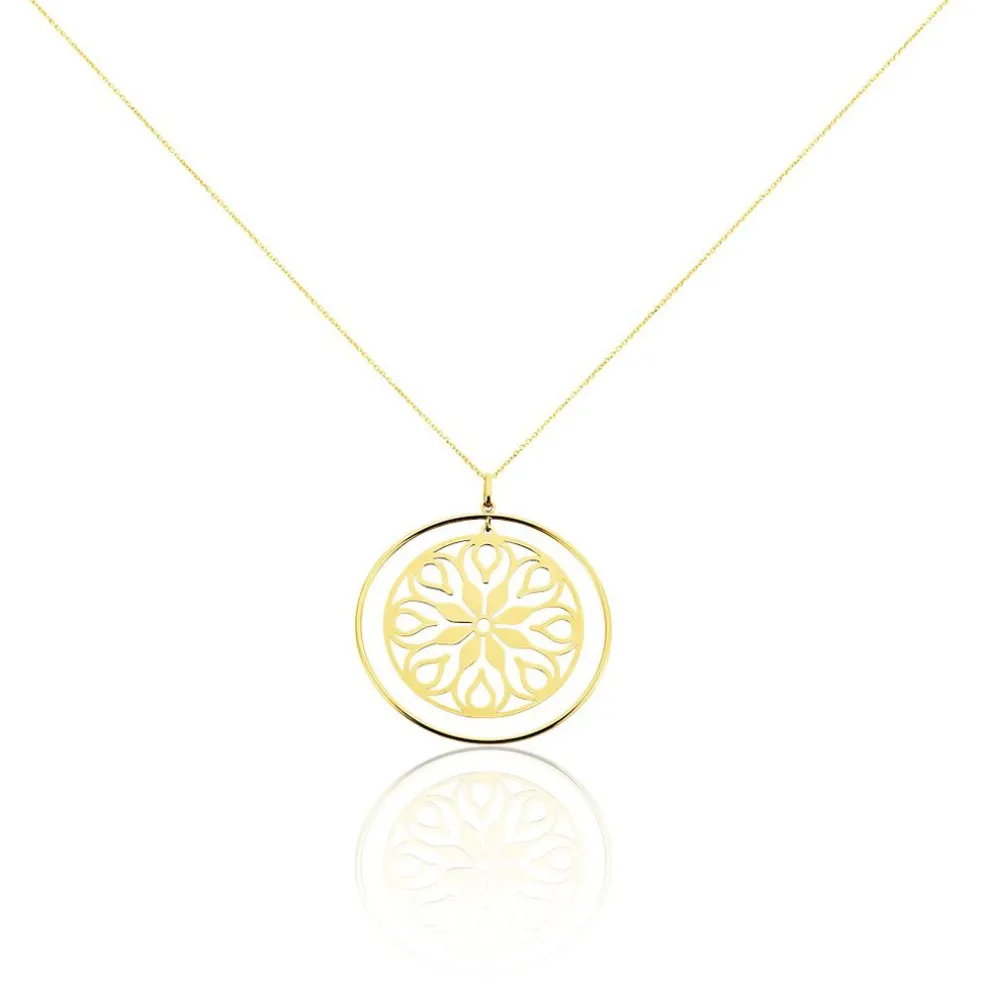 Collier Rosamund Or Jaune