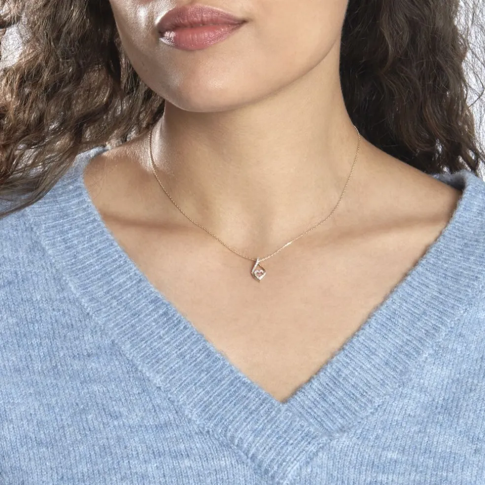 Collier Roso Or Jaune Diamant