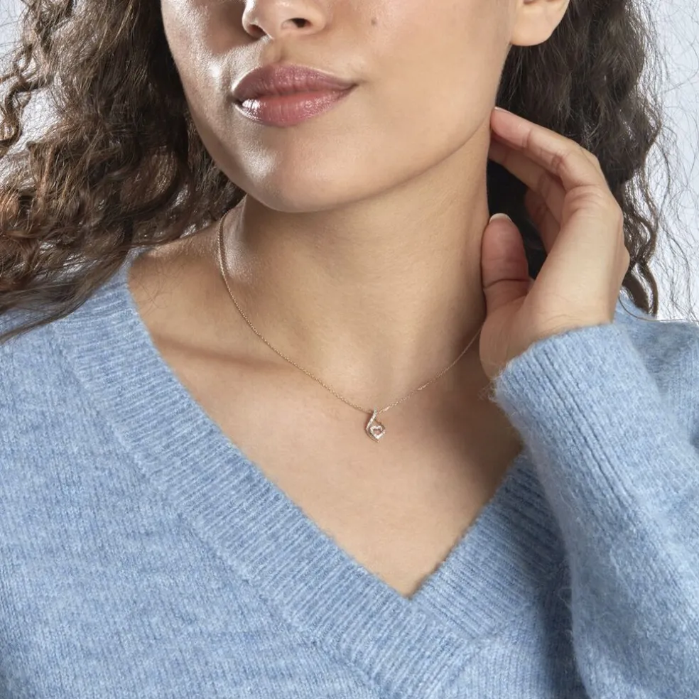 Collier Roso Or Jaune Diamant