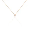 Collier Rossana Argent Rose Turquoise Blanche