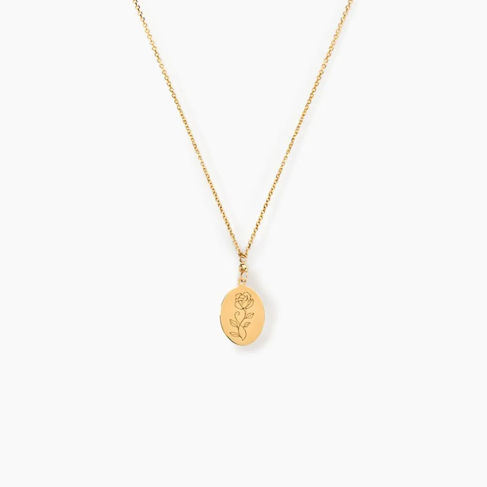 Collier Rozsa Or Jaune