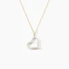 Collier Sallie Or Jaune Strass