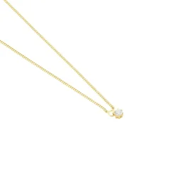 Collier Samantha Or Jaune Diamant