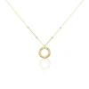 Collier Savas Plaqué Or Jaune