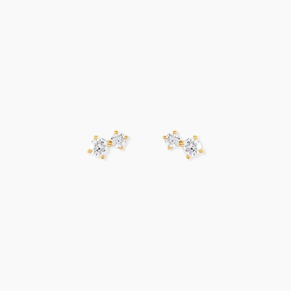Collier Serenya Or Jaune Diamant Synthétique