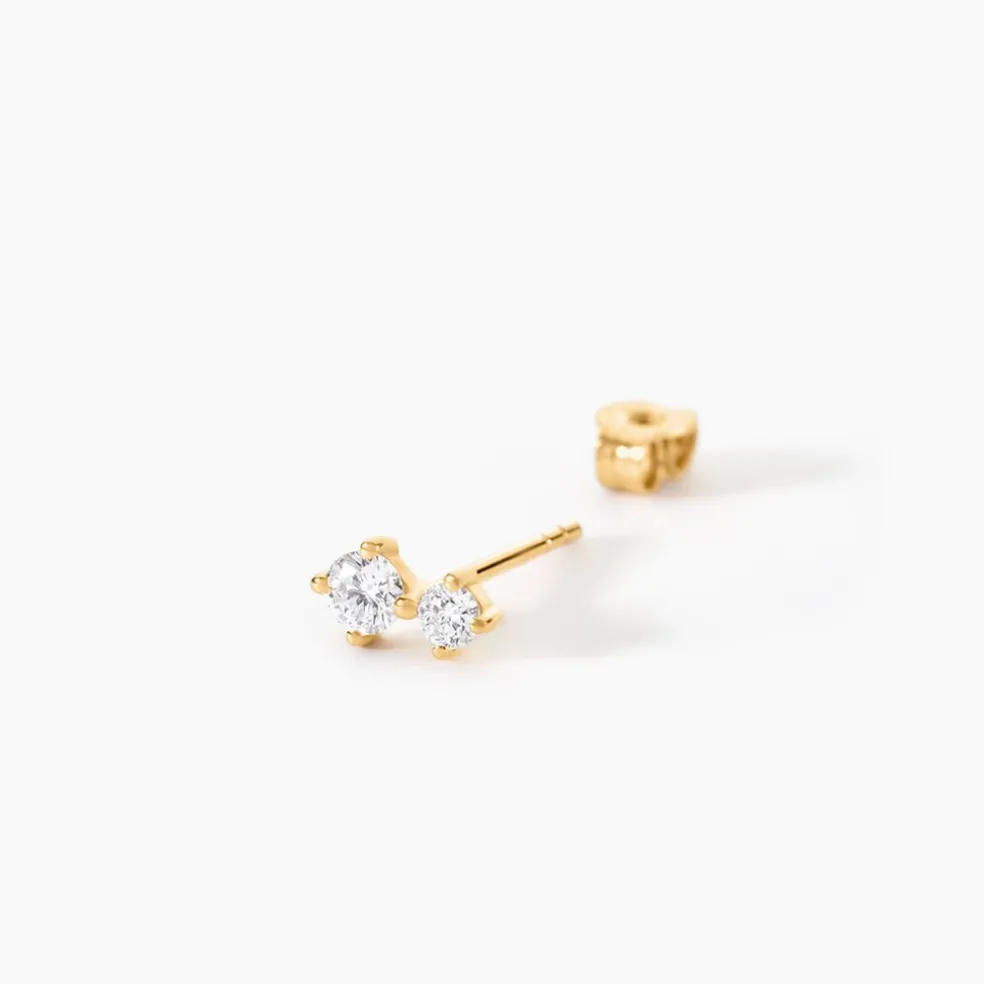 Collier Serenya Or Jaune Diamant Synthétique