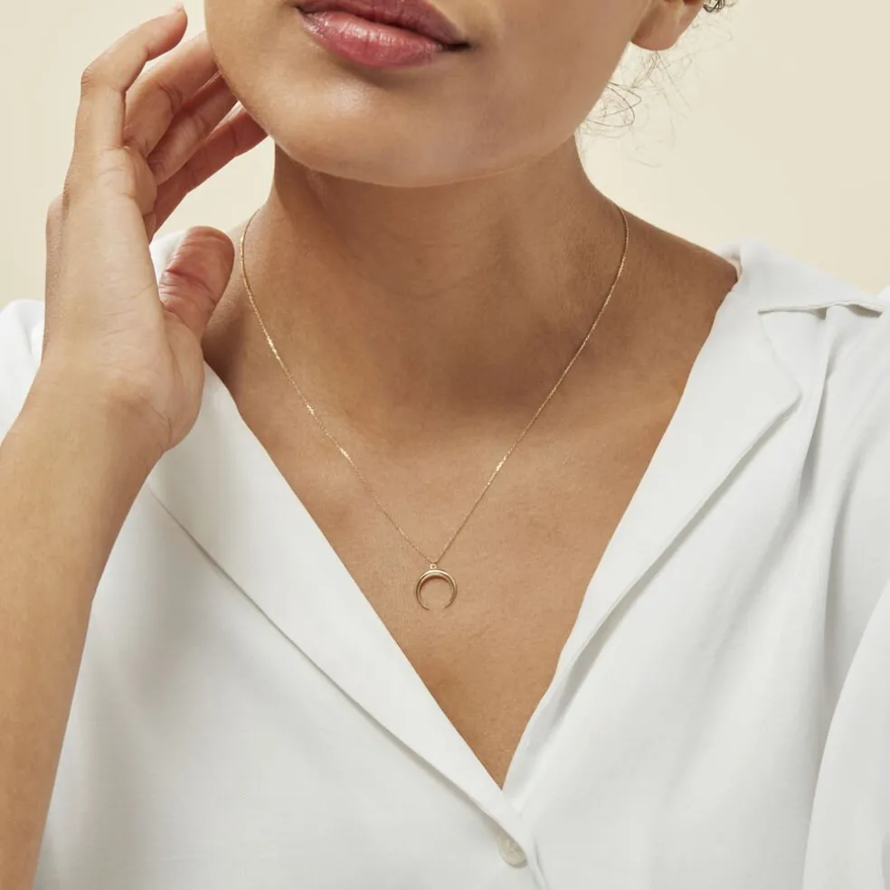 Collier Sergeline Or Jaune