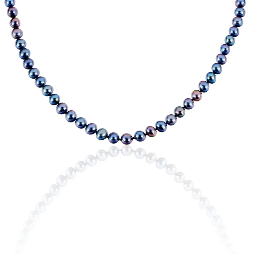 Collier Severiane Or Jaune Perle De Culture