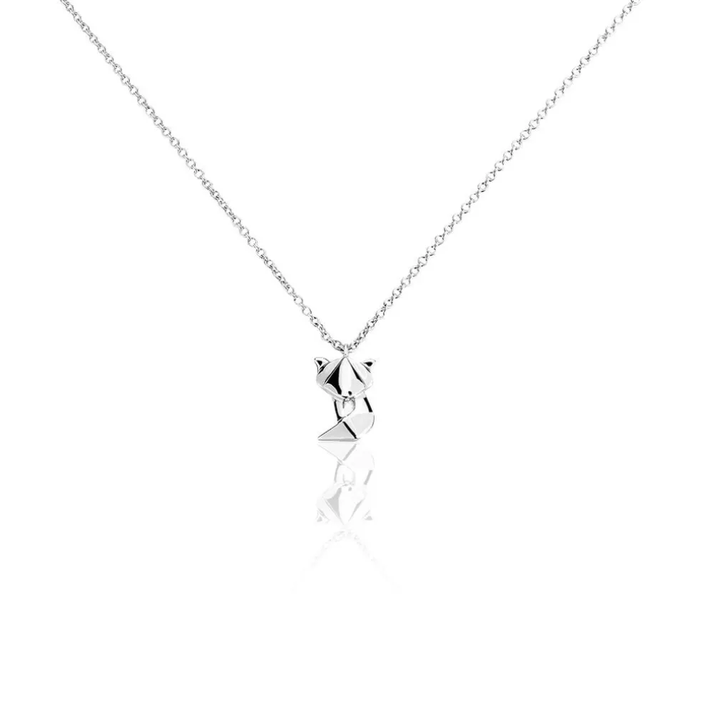 Collier Severiano Argent Blanc