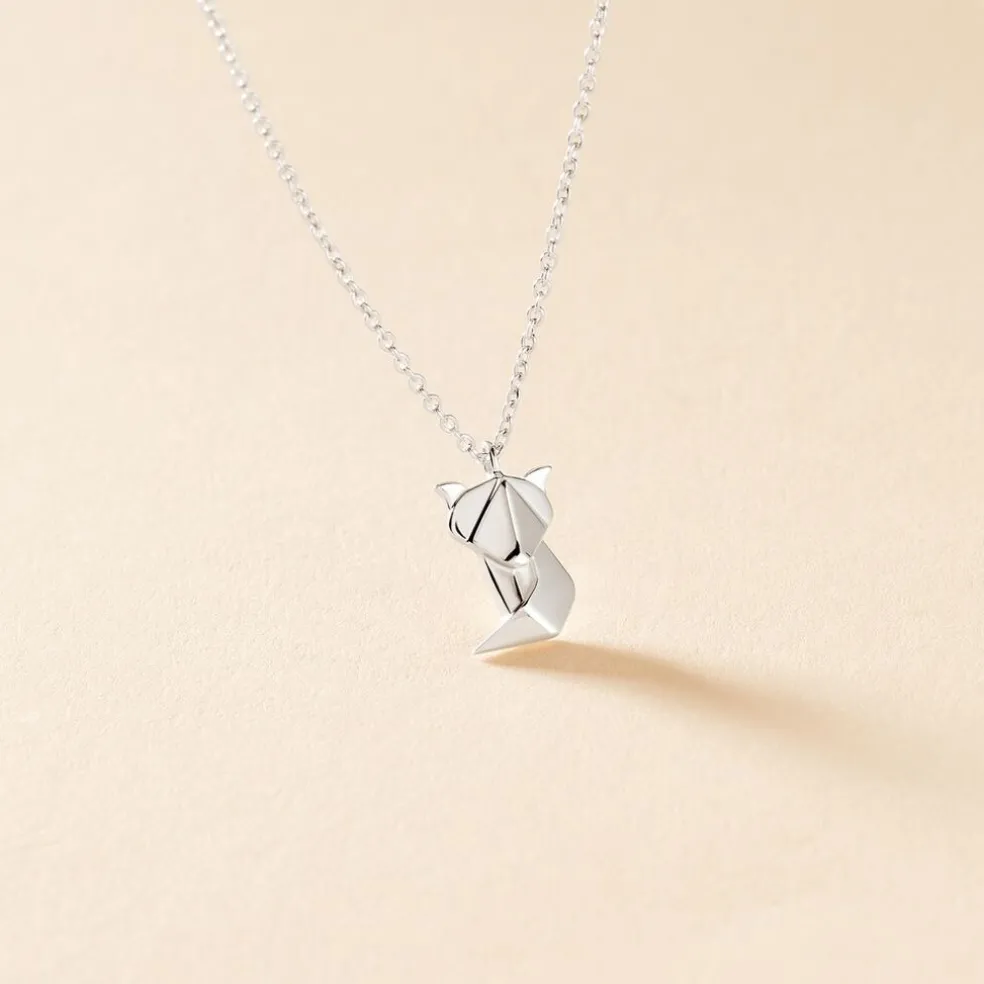 Collier Severiano Argent Blanc